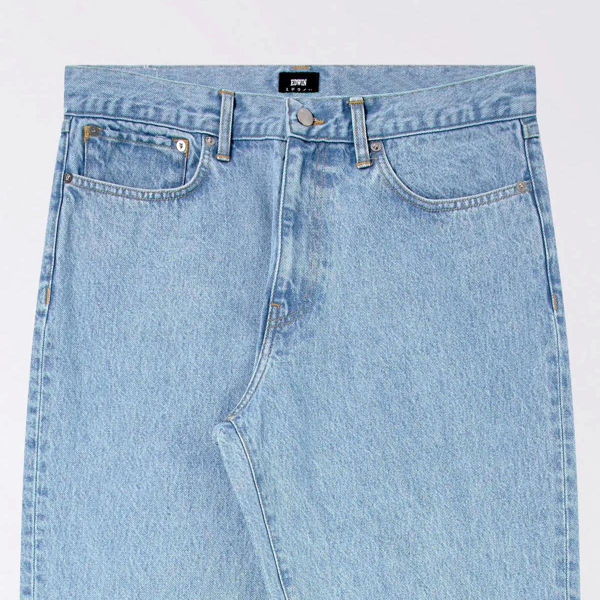 Cosmos Pant - Arctic Blue Denim 14,6 oz - Blue Heavy Bleach