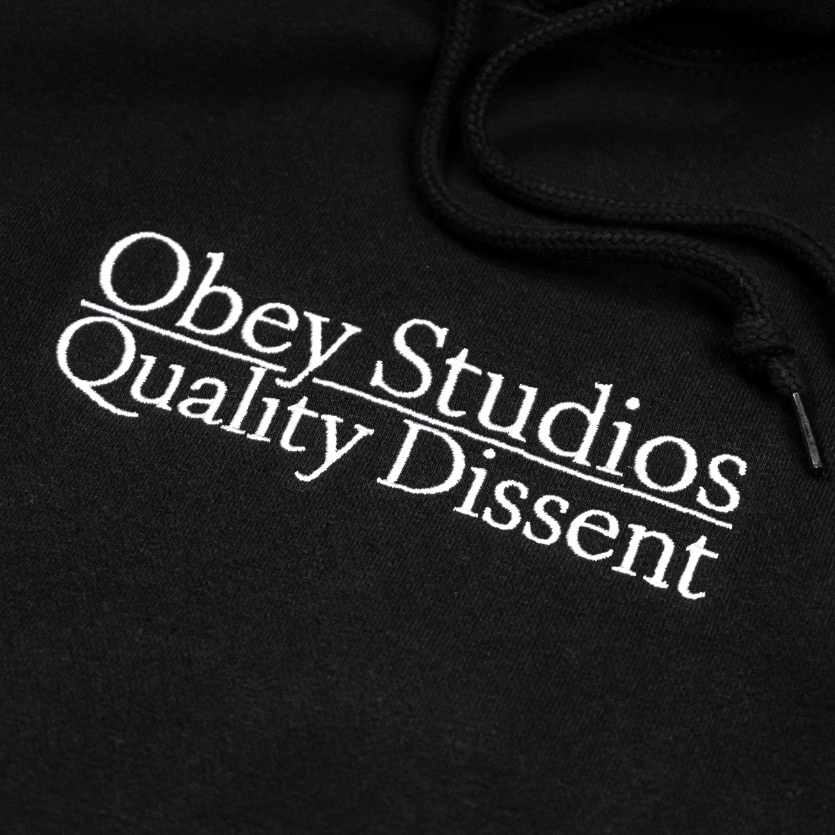 Quality Dissent - Classic Fit Hoodie - Black