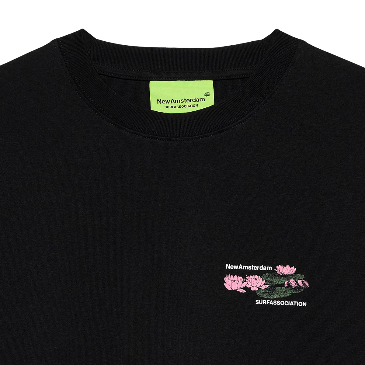 Lilies T-Shirt - Black