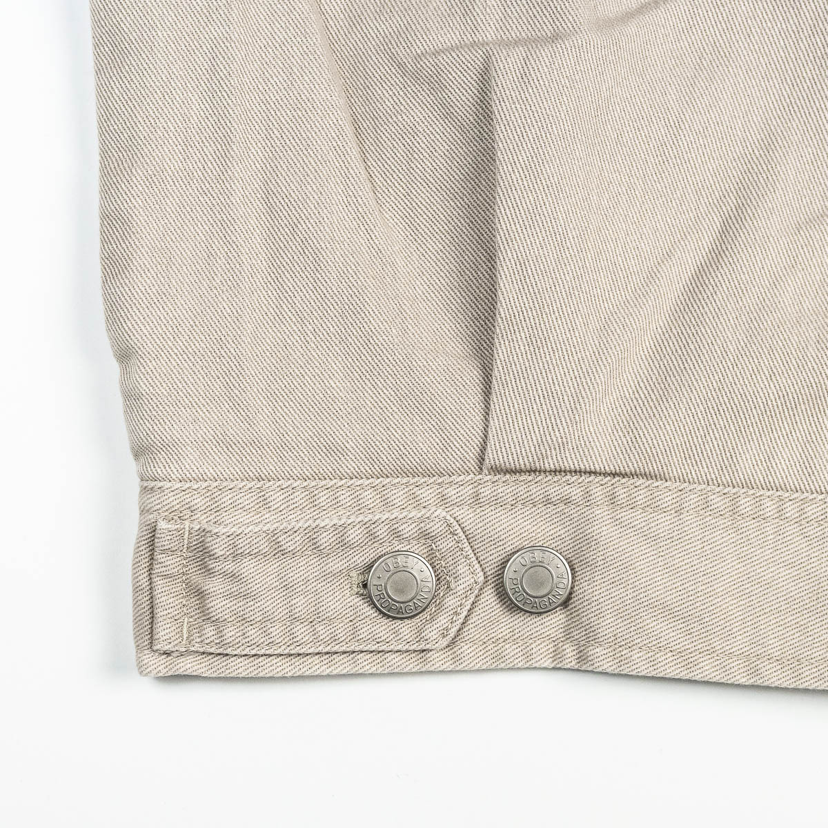 Tilton - Work Jacket - Silver Grey Faded Wash