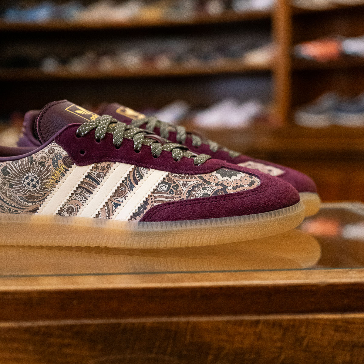 Samba OG - Liberty London- Maroon
